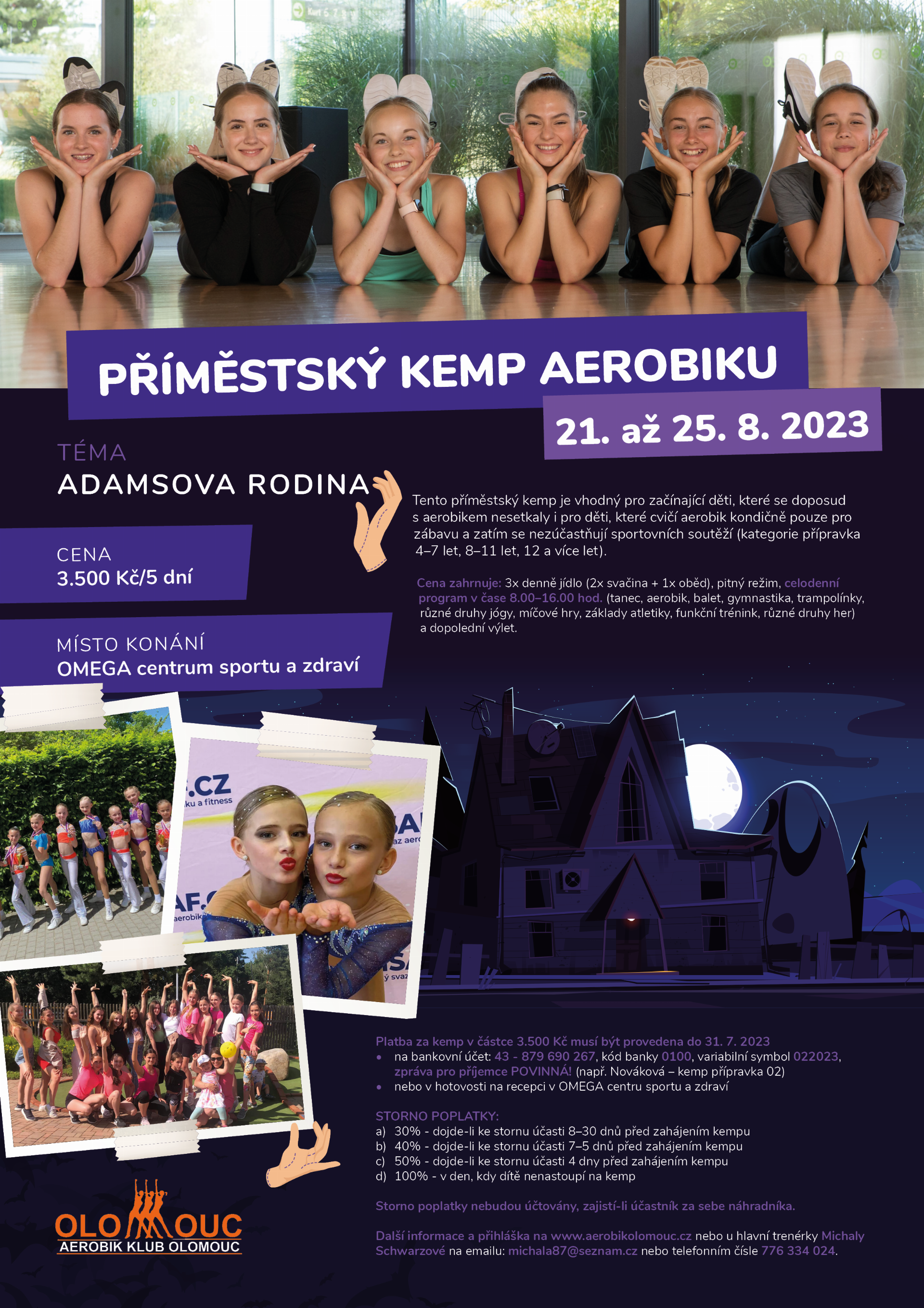 AEROBIK KEMP ADAMSOVA RODINA