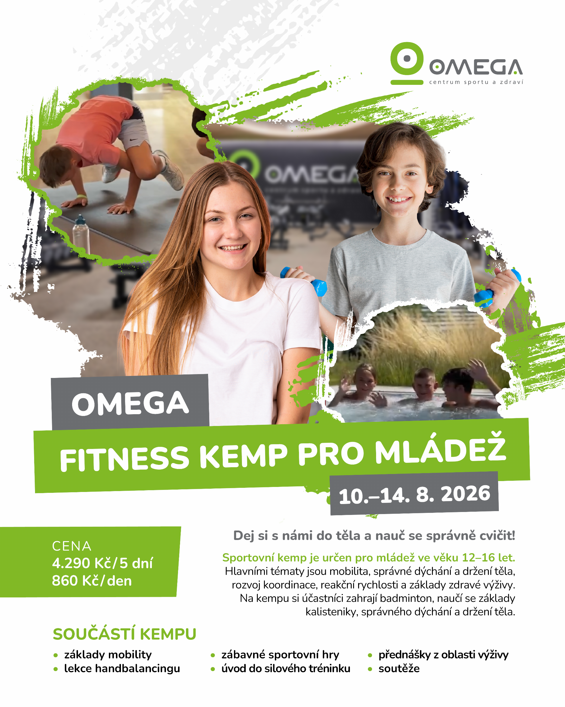 Fitness kemp pro mládež