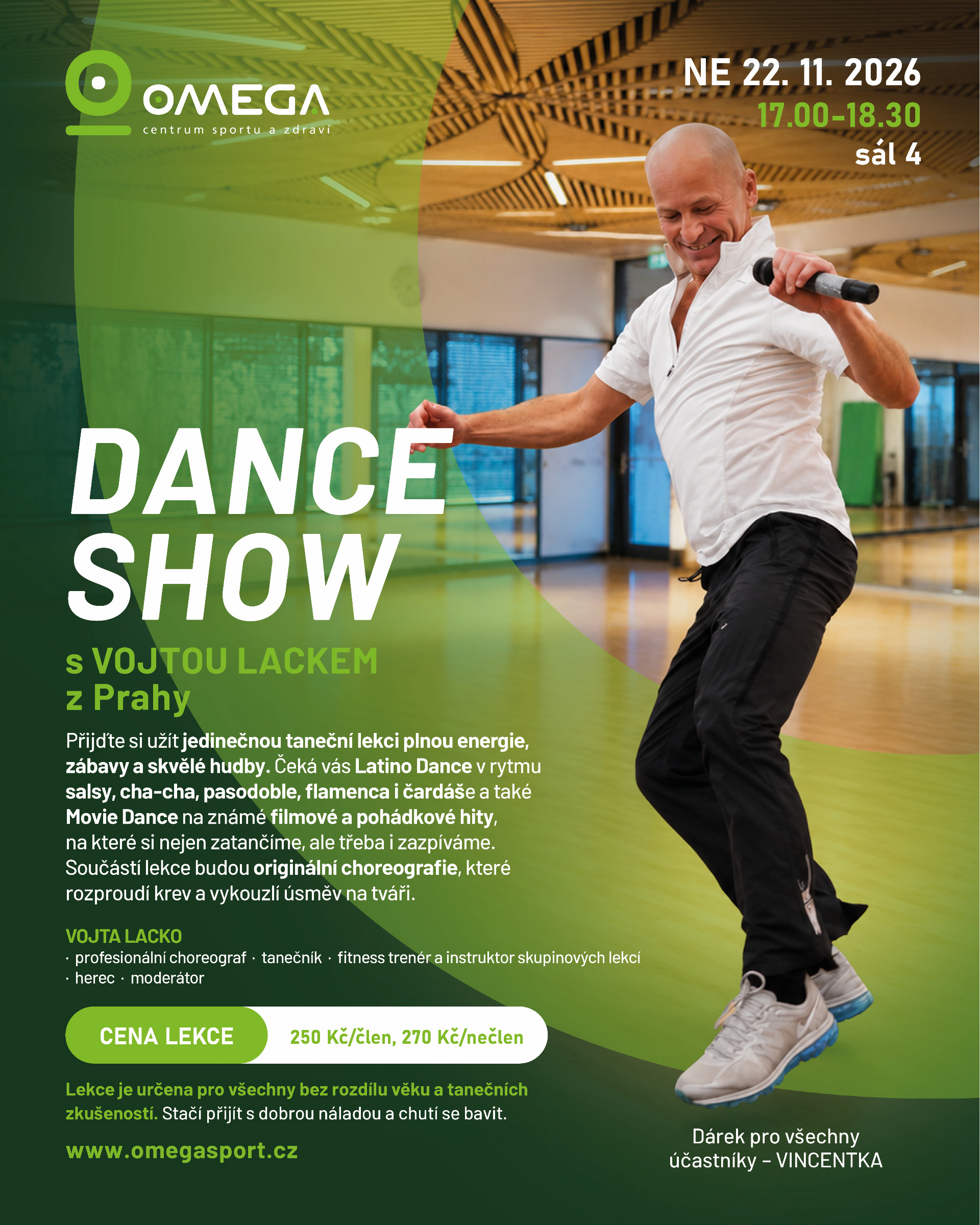 DANCE SHOW s Vojtou Lackem