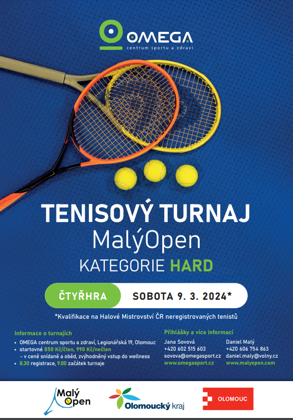 OMEGA TENISOVÝ TURNAJ ČTYŘHER